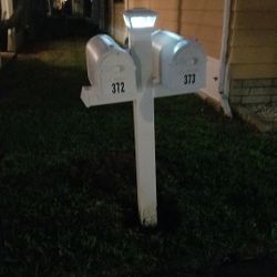  Dual Mailboxes & Posts  For Sale,  Now $125