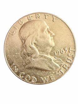 1963-D Franklin Half Dollar 90% Silver Final Year Denver Mint US Coin 50C