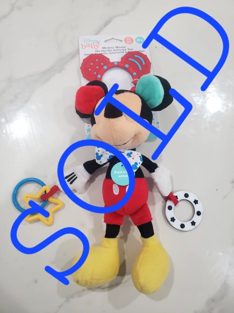 KIDS PREFERRED Baby Mickey Mouse On The Go Pull Down Activity Toy

Top Highlights:
DEVELOPMENTAL TOY: Help baby to learn & grow with this activity toy
