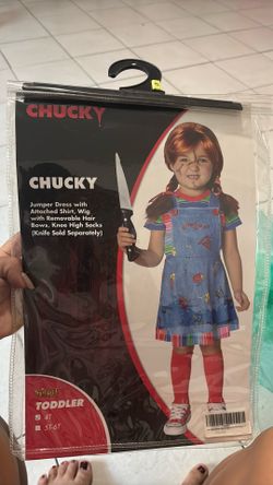 Chucky Costume Size 4t