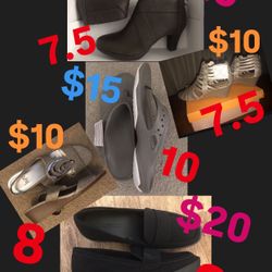 SHOES  👢🩴 BRAND NEW, NEVER USED 