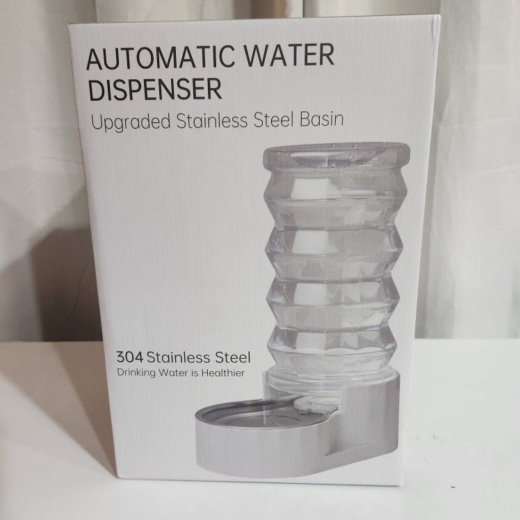 NEW AUTOMATIC WATER DISLENSER - STAINLESS STEEL