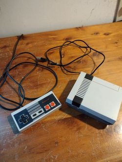 Nintendo NES Console with Controller