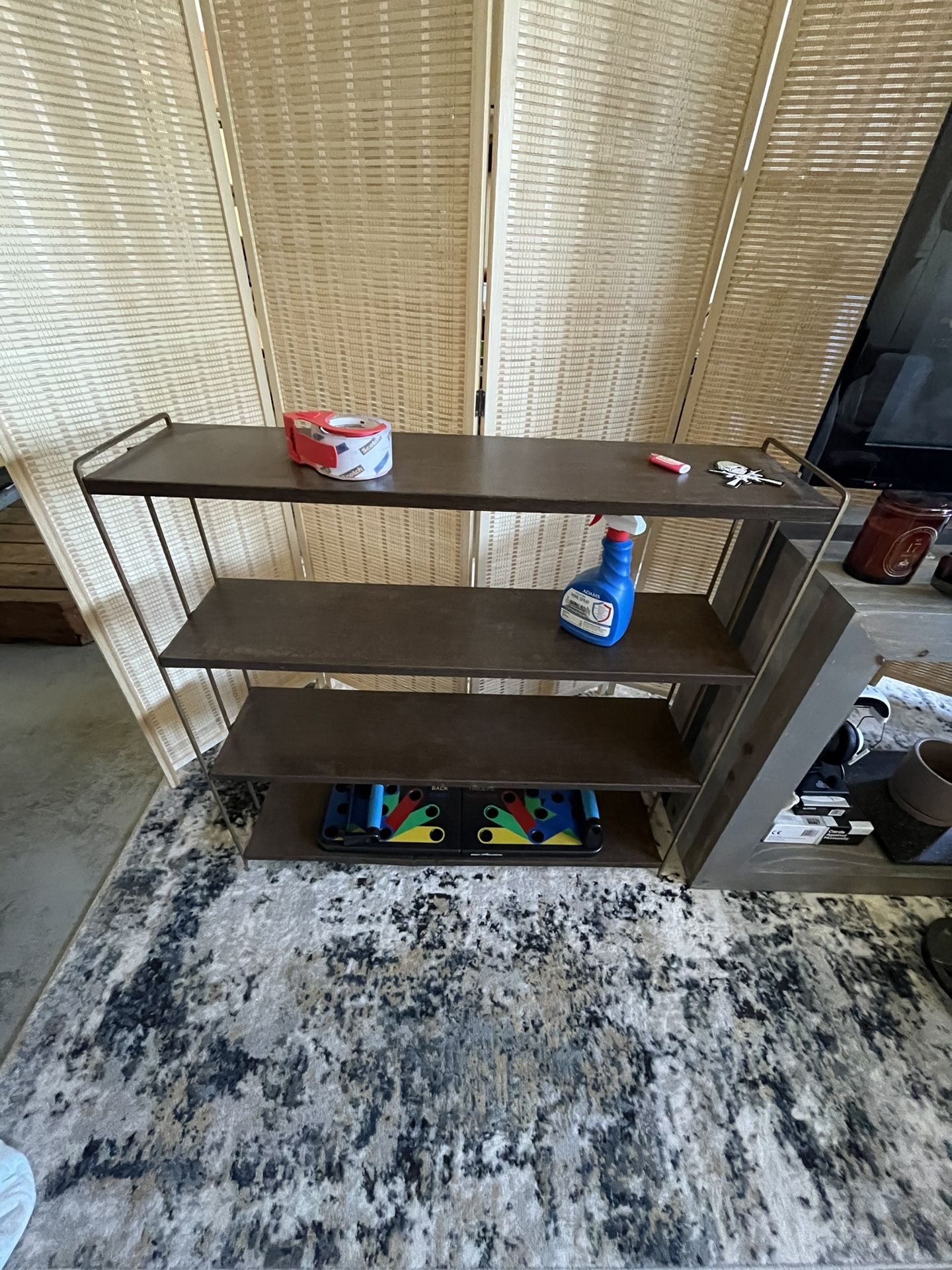 Metal/wood/plastic Shelving Stand