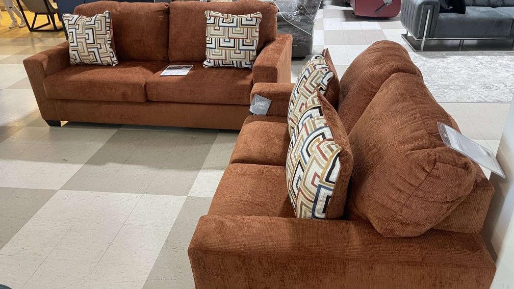 AP🎉Great!! Living Room Set - Sofa& Loveseat// Financing & Delivery