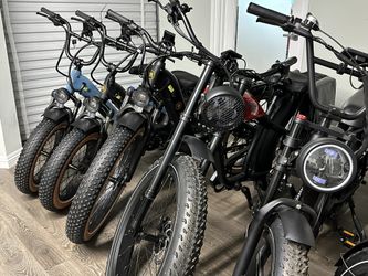 Ebikes!! Largest Selection in North County. CC accepted Financing Available