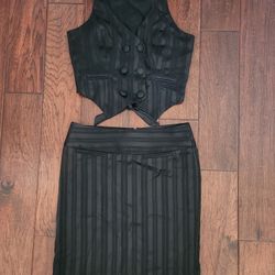Skirt and Vest Set 