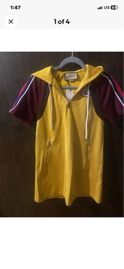 Gucci Short hooded designer dress