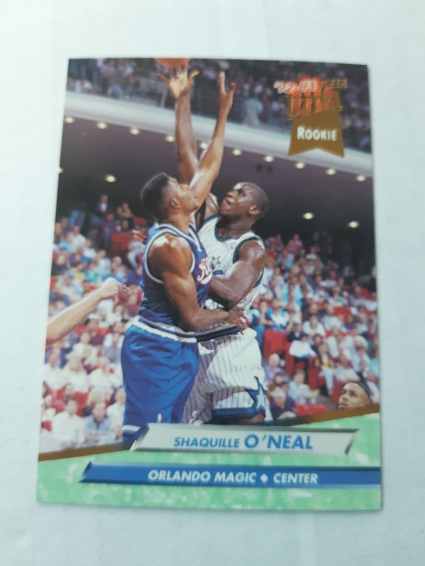 92-93 FLEER ULTRA SHAQUILLE O'NEAL ROOKIE CARD