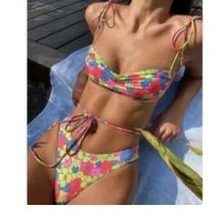 Two Piece Bikini - Swimsuit 