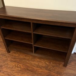 Brown shelving/TV Stand 