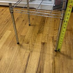 Stacking shelf And Organizer - Chrome