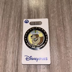 New Disney Pin Peter Pan BEST DOG PAWRENT Spinner Nana Disneyland