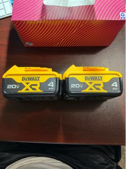 Dewalt DCB204 4AH XR battery
