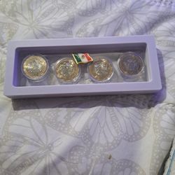 MEXICAN FIFA COIN SET