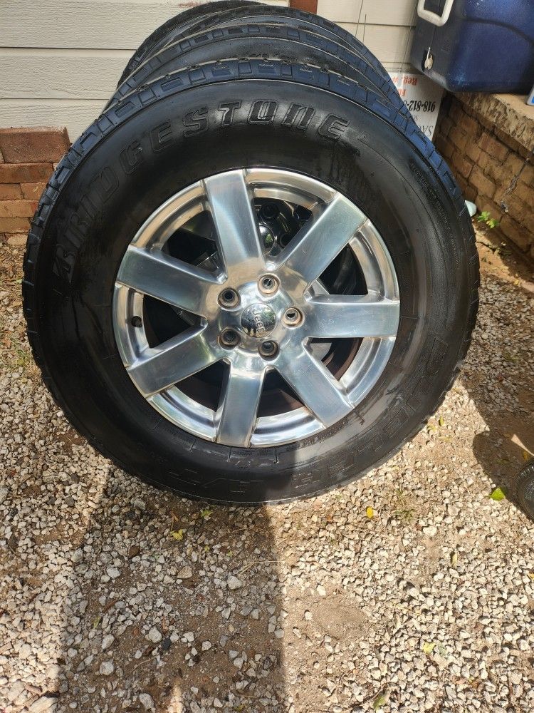 5 Jeep Tire And Wheels 