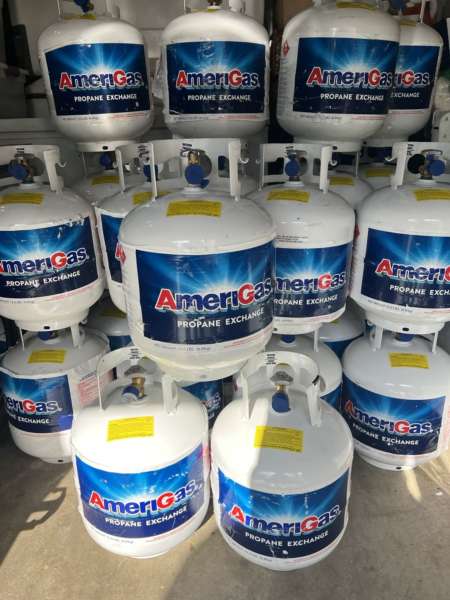 Amerigas (FULL & NEW) Tanks