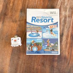 Wii Sports Resort Game With Attachment