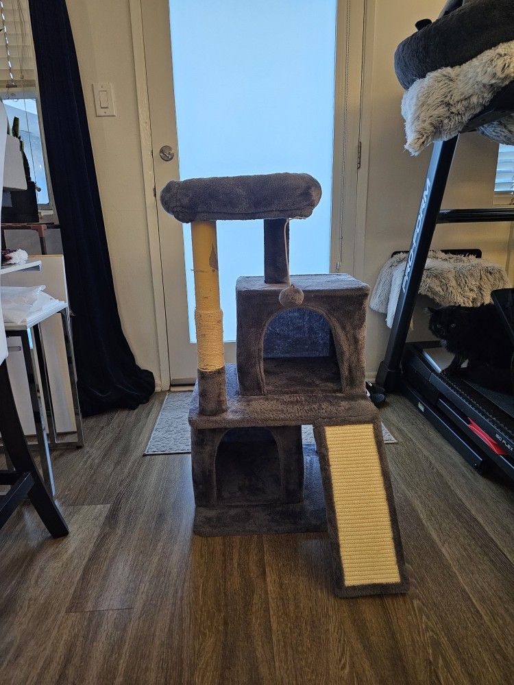 3-tier cat tower - Gray
