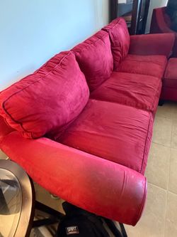 Couch with love seat