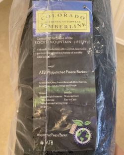 New Colorado Timberline Fleece Blanket