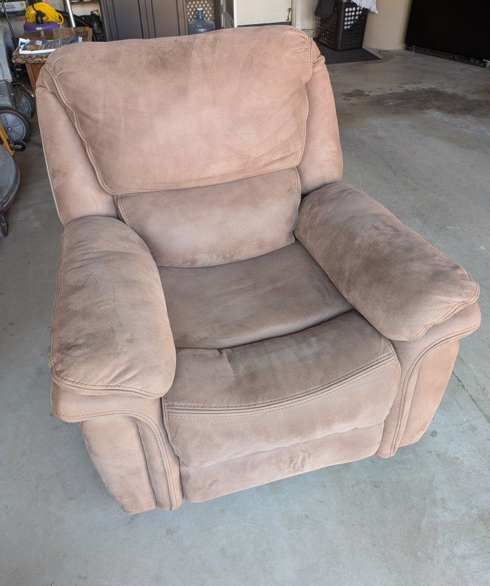 Microsuede Recliner Chair