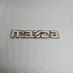 Mazda 323 626 MPV B2000 GLC Front Grille White Mazda Emblem OEM G0(contact info removed)