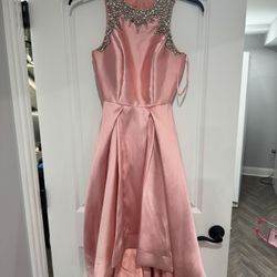 Pink High Low Dress Size 4