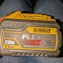 Dewalt 9ah Flex Volt Battery 