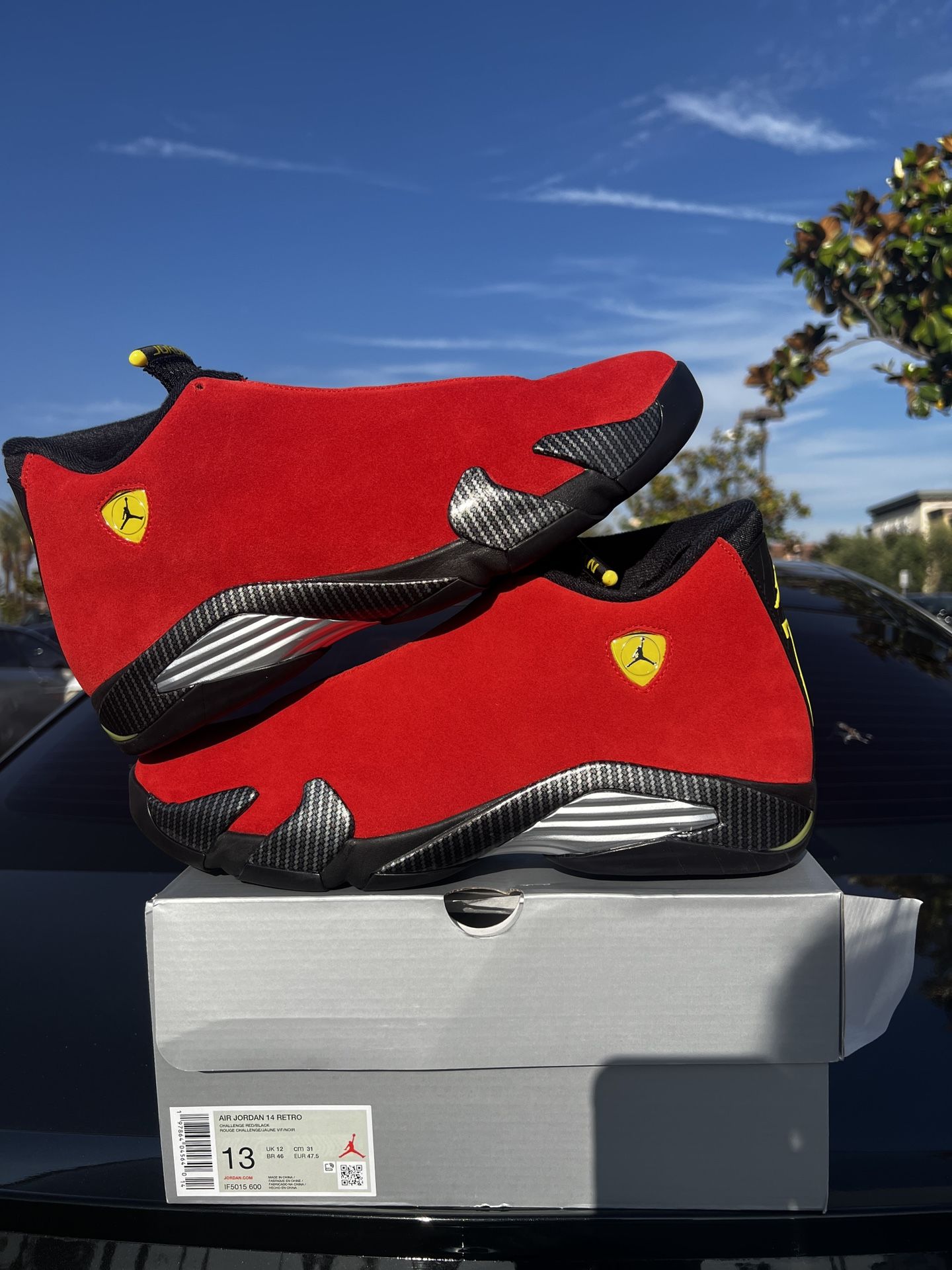 Jordan 14 Retro Ferrari (2025) Size 13