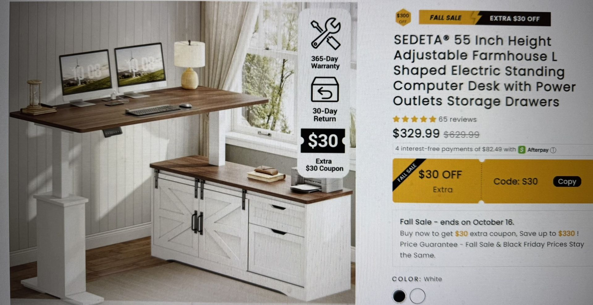 New Standup Desk New - Unopened Box 