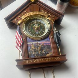 Beautiful In United States Army Clock The Bradford Exchange