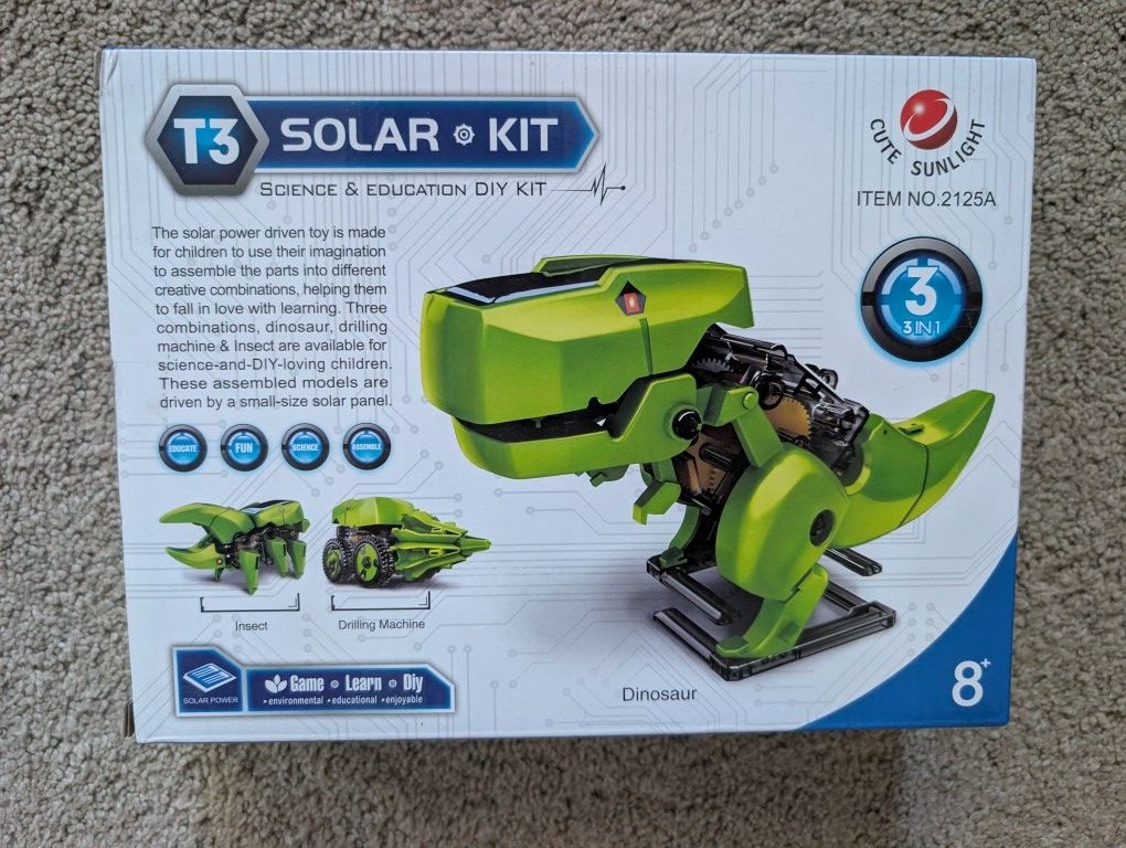 New In Box - Dinosaur Building Kit