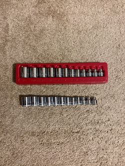 Icon 3/8” shallow metric & SAE socket sets - New