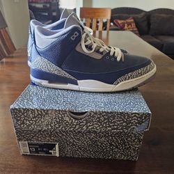 Air Jordan 3s Georgetown Size 13 Mens