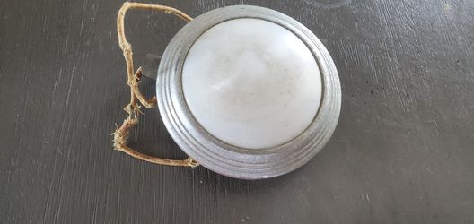 1939 Dome Light Lens(Glass Rare) And Bezel Only
