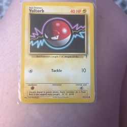 Voltorb Pokemon card 
