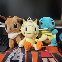 Pokémon Plushies