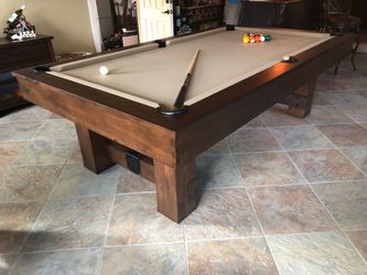 Rustic Pool Table