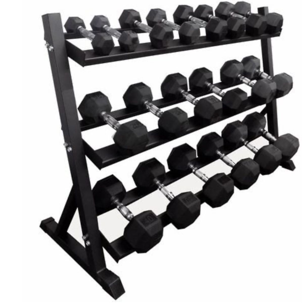 💥NEW Dumbbell Set W/ Rack - 5 - 50 Lbs $749!!!