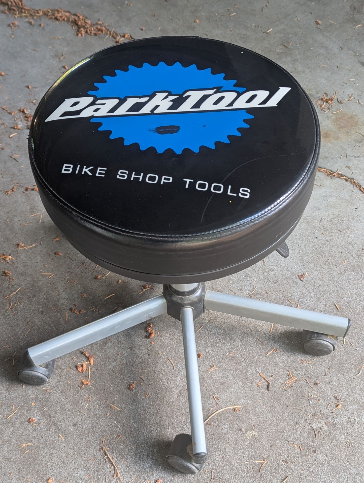 Park Tool STL-2 Rolling Shop Stool Adjustable Height