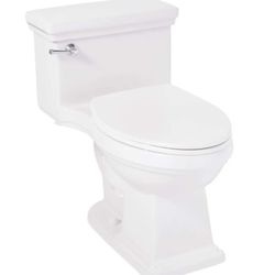 Key West 1.28 gpf Elongated One Piece Toilet in Biscuit, SHKW241SBS