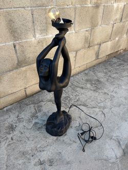 Vintage decor Lamp height, 27 inch
