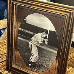 MLB Legend Vintage Custom Framed Baseball Player  “Stan The Man Musial”  13.5”x19.5” St. Louis Cardinals