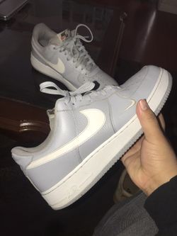 Nike Air Force 1s // white ripple Reebok classics