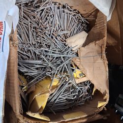 Finish  Nails And Aluminum Nails Lot