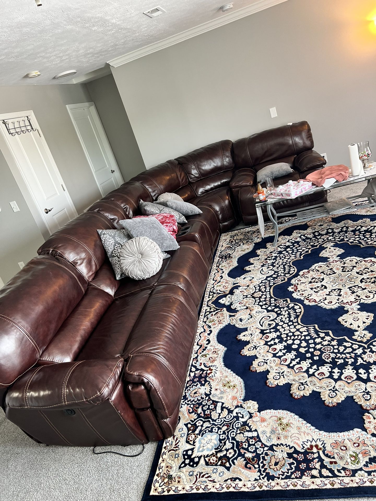 Sectional Leather Sofa