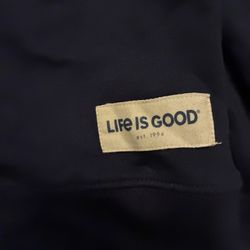 Life is Good navy blue long sleeve shirt 