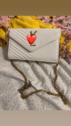 White purse