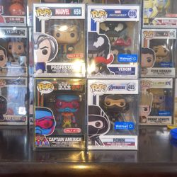 Exclusive Marvel Funko Pops With Pop Protectors